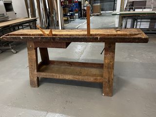 Banco de carpintero antiguo