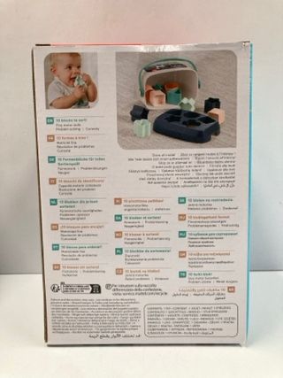 Cubo encajables Fisher-Price bebé +6 meses, regalo