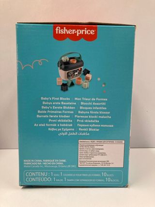 Cubo encajables Fisher-Price bebé +6 meses, regalo