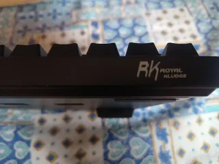 Teclado Gaming Negro y Azul