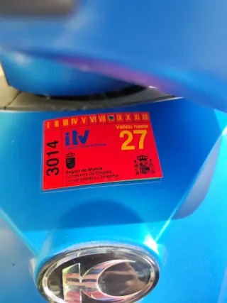 Kymco Agility 125cc Azul con Baúl