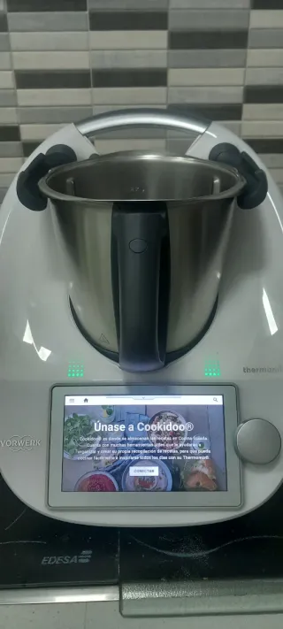 Thermomix tm6 poco uso 2 vaso y bolsa transporte