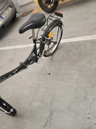 Bicicleta Plegable AMAT Negra
