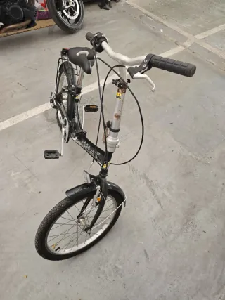 Bicicleta Plegable AMAT Negra
