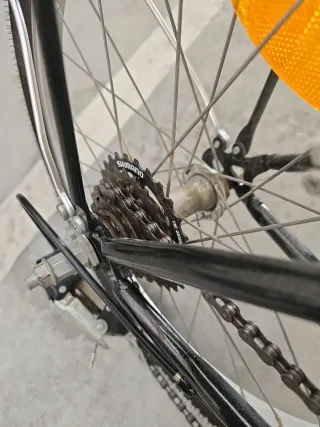 Bicicleta Plegable AMAT Negra