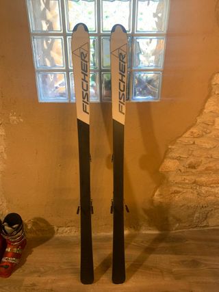 Esquís y botas Fischer niño/adolescente