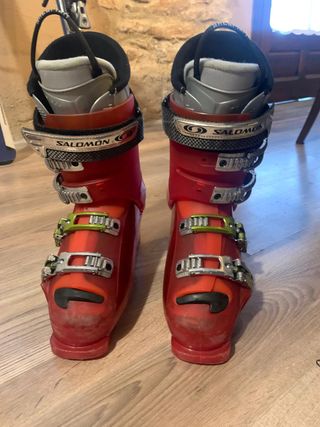 Esquís y botas Fischer niño/adolescente