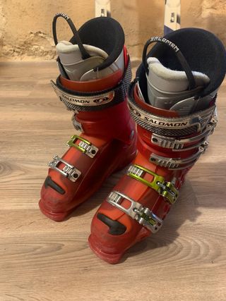 Esquís y botas Fischer niño/adolescente