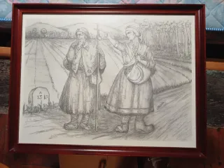 Cuadro Camino de Santiago