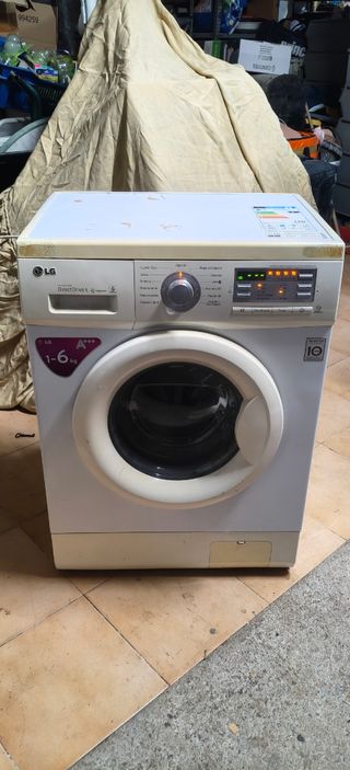 Lavadora LG Direct Drive 6 kg