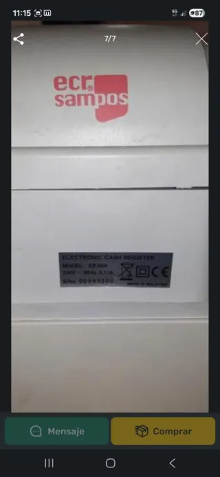 Máquina Registradora ER-300