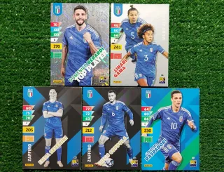 5 carte Adrenalyn XL Panini Italia C536