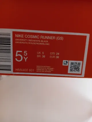 Scarpe Nike Running Rosse e Nere