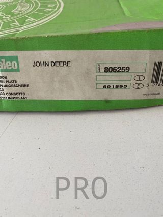 Disco Embrague tractor John Deere 806259
