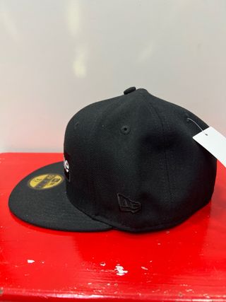 Gorra Supreme New Era Negra Talla 7 1/4