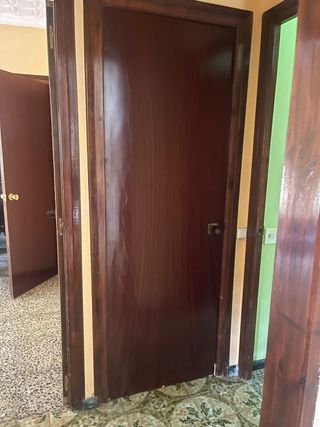 Puertas de madera interior