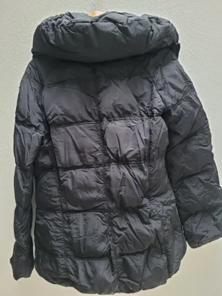 Piumino Moncler donna nero taglia numero 4 Moncler