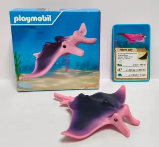 Playmobil Manta Raya con Tarjeta Mac Donald's