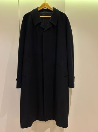 Abrigo mezcla de lana y cashmere hombre