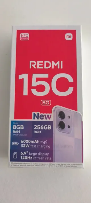 Xiaomi Redmi 15C 5G 256GB 8GB RAM