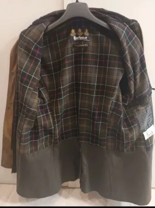 Barbour Chaqueta Mujer Marrón Multicolor