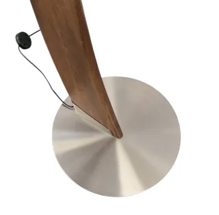 Lámpara de pie Natuzzi Luna Madera y Metal