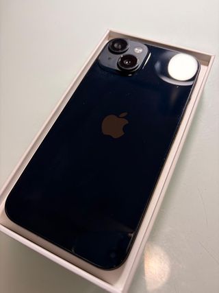 Móvil Apple 14 Negro 256 gb
