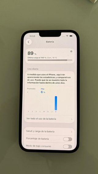 Móvil Apple 14 Negro 256 gb