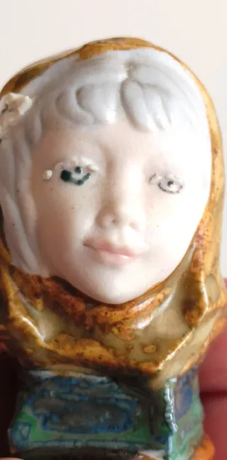 Figura cerámica autor vintage