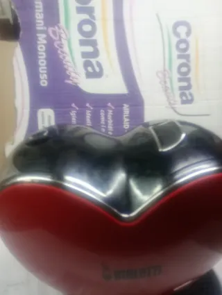 Macchina caffè Bialetti cuore rosso