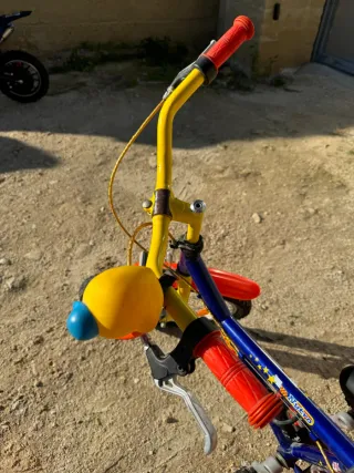 Bicicletta per bambini con paperella