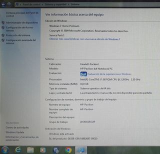 Ordenador Portátil HP Pavilion DV6