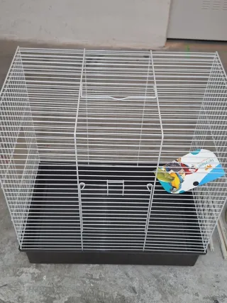 Jaula para periquitos y cacatúas