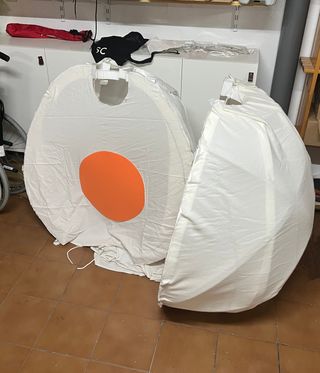 Disfraz Huevo Adulto - Media Docena