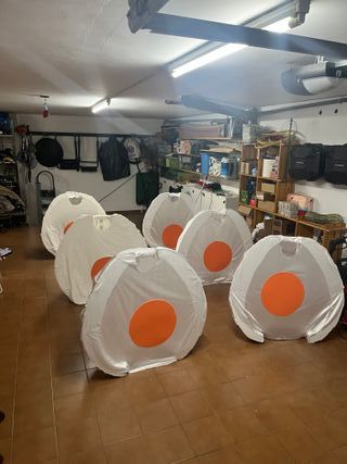 Disfraz Huevo Adulto - Media Docena