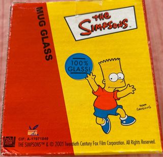 Pack 2 Tazas y 1 Vaso Bart Simpson