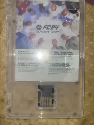 FC24 Nintendo Switch con caja pero sin portada.