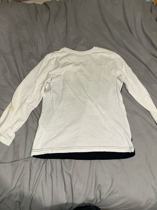 Camiseta manga larga bloques de color