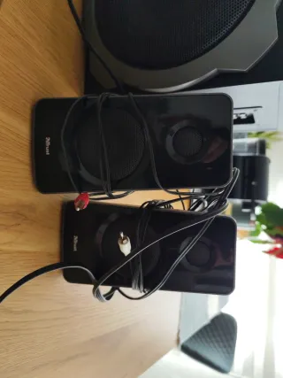 Altavoces y Subwoofer Trust Negros