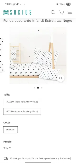 Funda nórdica juvenil y 3 cojines