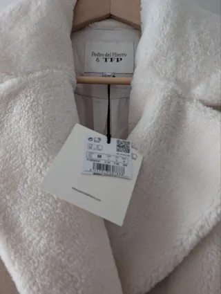 Pedro del Hierro Chaquetón Pelo Talla M