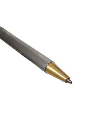 Bolígrafo Cartier color Plata y Oro 90719