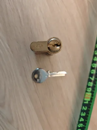 Cilindro in ottone ISEO per porta