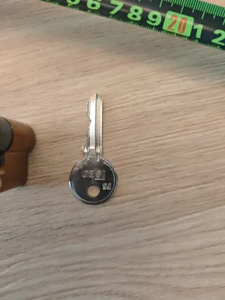 Cilindro in ottone ISEO per porta