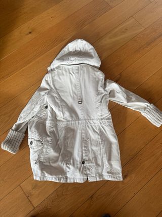 Abrigo Parca Mango Beige Talla L