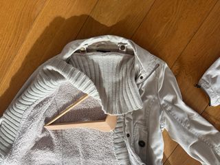 Abrigo Parca Mango Beige Talla L