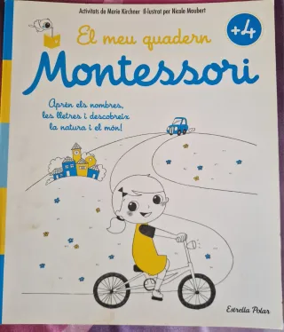 El meu quadern Montessori treball amb la mà, no...
