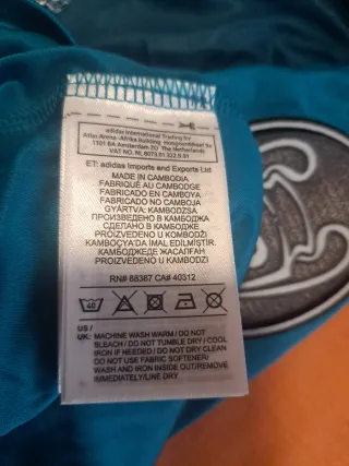 Camiseta Real Madrid Adidas Talla S