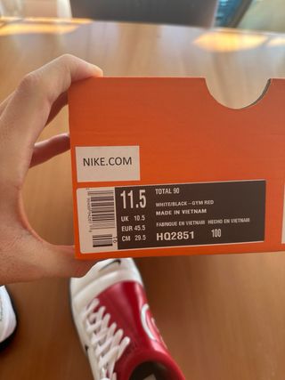 Nike Total 90 3 “White Gym Red”