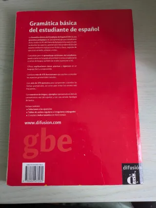 Gramática básica del estudiante de español. Edi...
